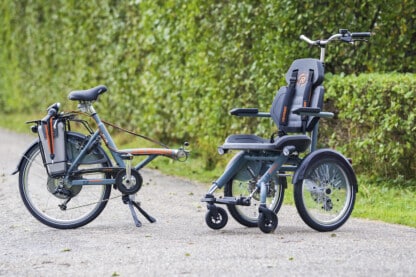 Van Raam OPair vélo fauteuil - fauteuil détaché peut servir seul