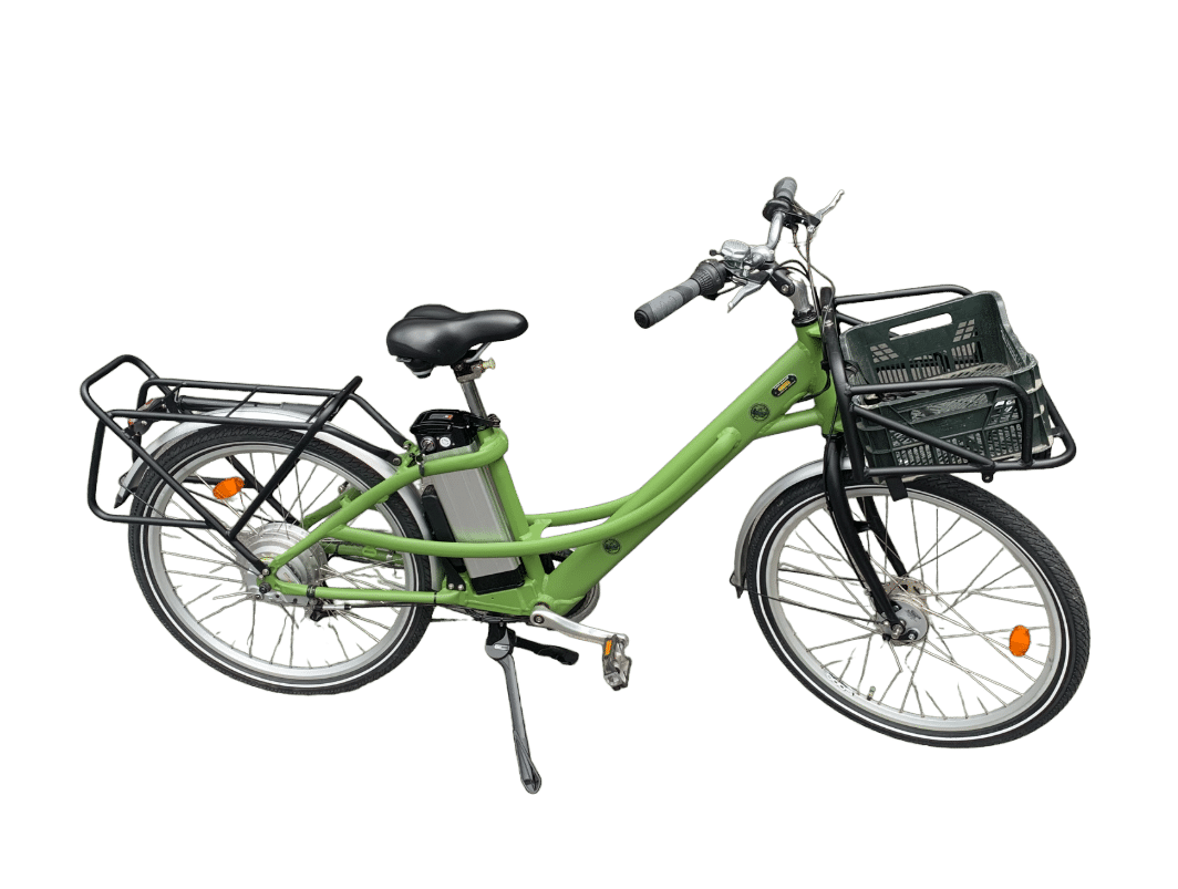 Vélo La Poste électrique à louer - balade Cyclo-responsable, VAE