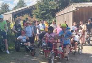 Fun2Go et sa remorque FunTrain à l’Événement “Handi Ride & Run”